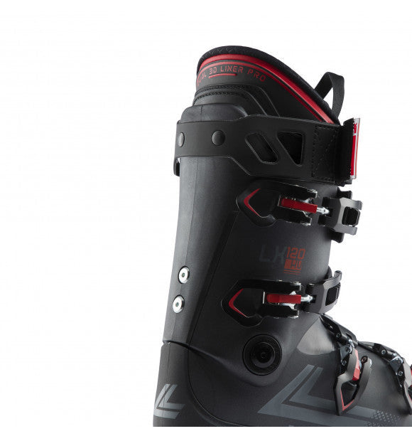 Lange LX 120 HV GW all mountain skischoenen grijs/rood heren