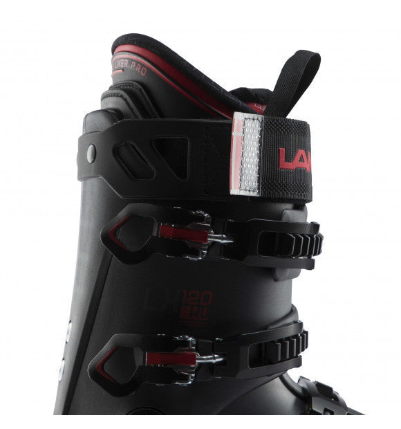 Lange LX 120 HV GW all mountain skischoenen grijs/rood heren