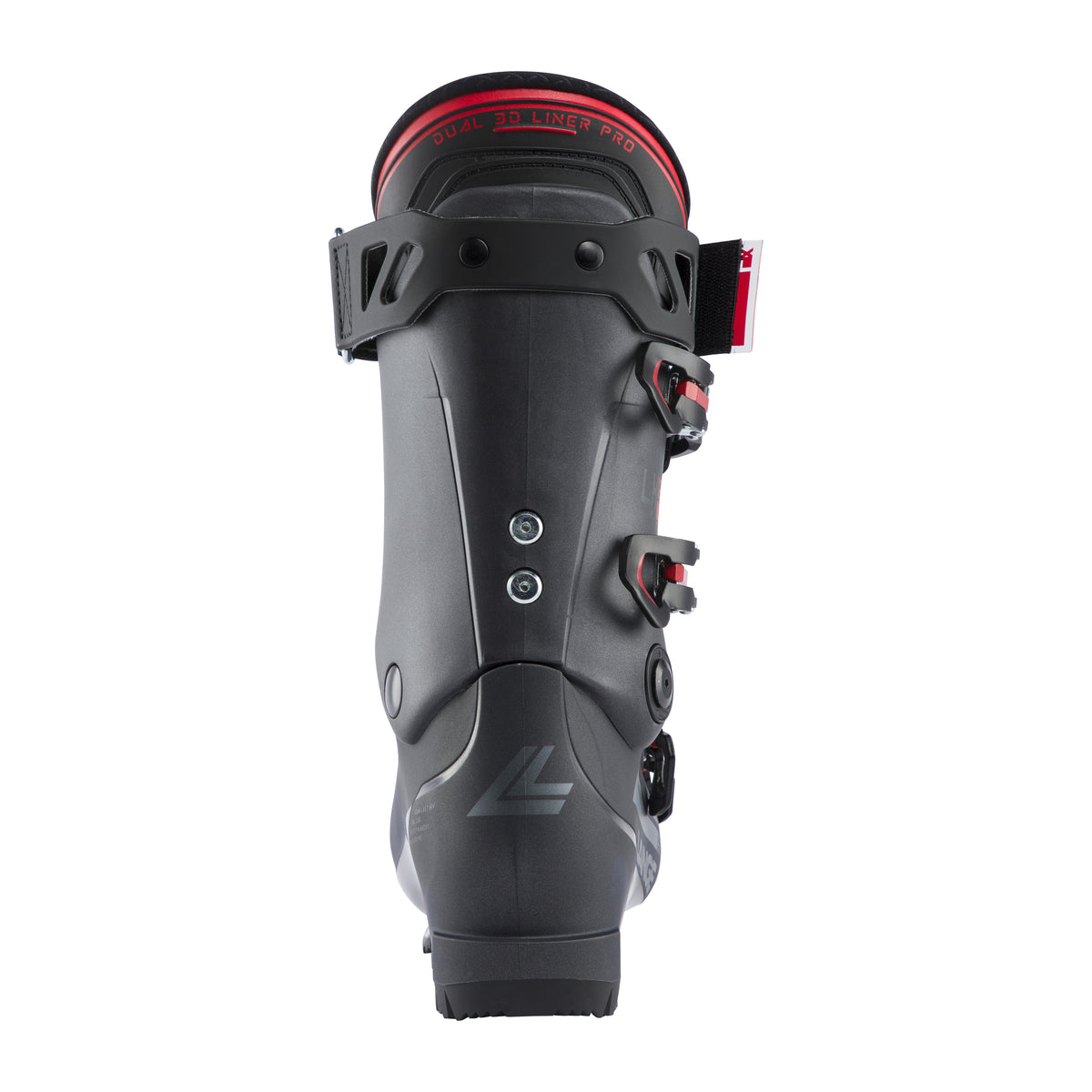 Lange LX 120 HV GW all mountain skischoenen grijs/rood heren