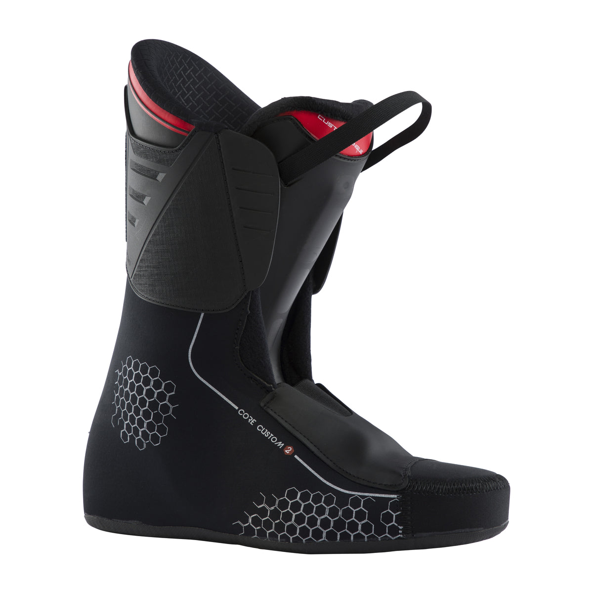 Lange LX 120 HV GW all mountain skischoenen grijs/rood heren