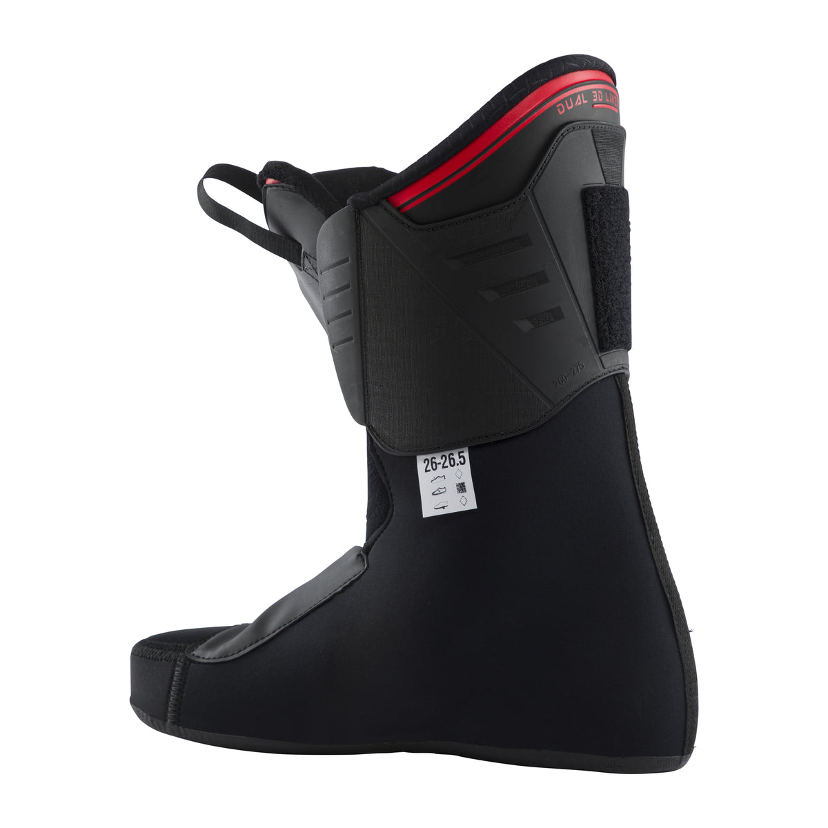 Lange LX 120 HV GW all mountain skischoenen grijs/rood heren
