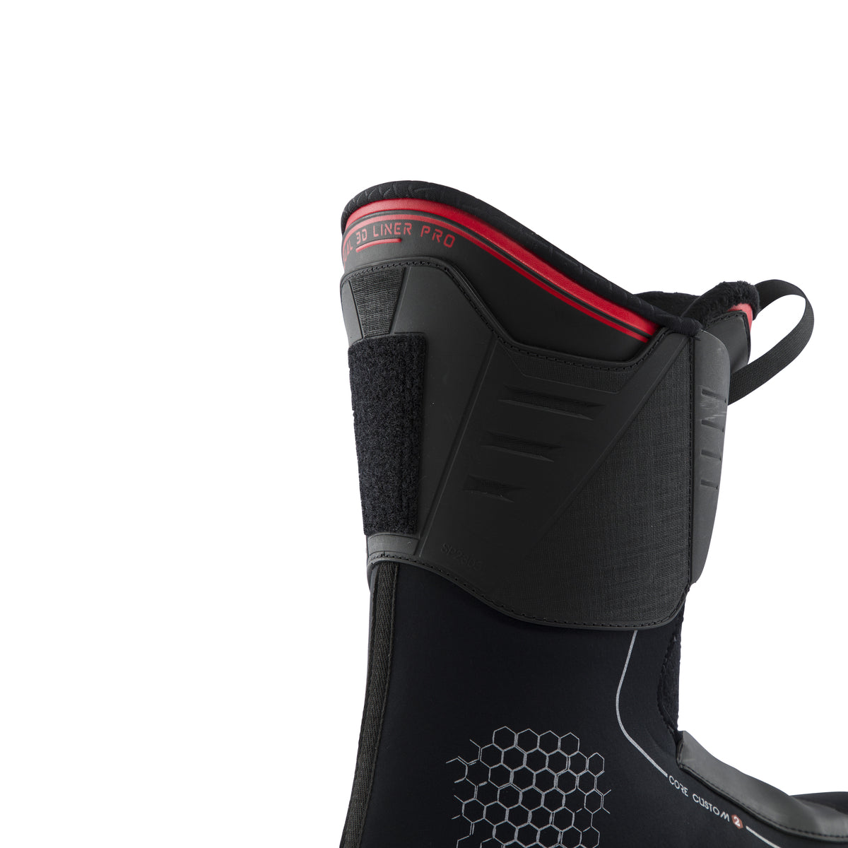Lange LX 120 HV GW all mountain skischoenen grijs/rood heren