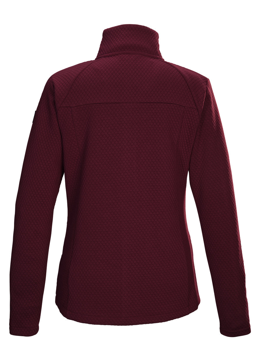 Killtec KOW 2 fleece vest dames rood