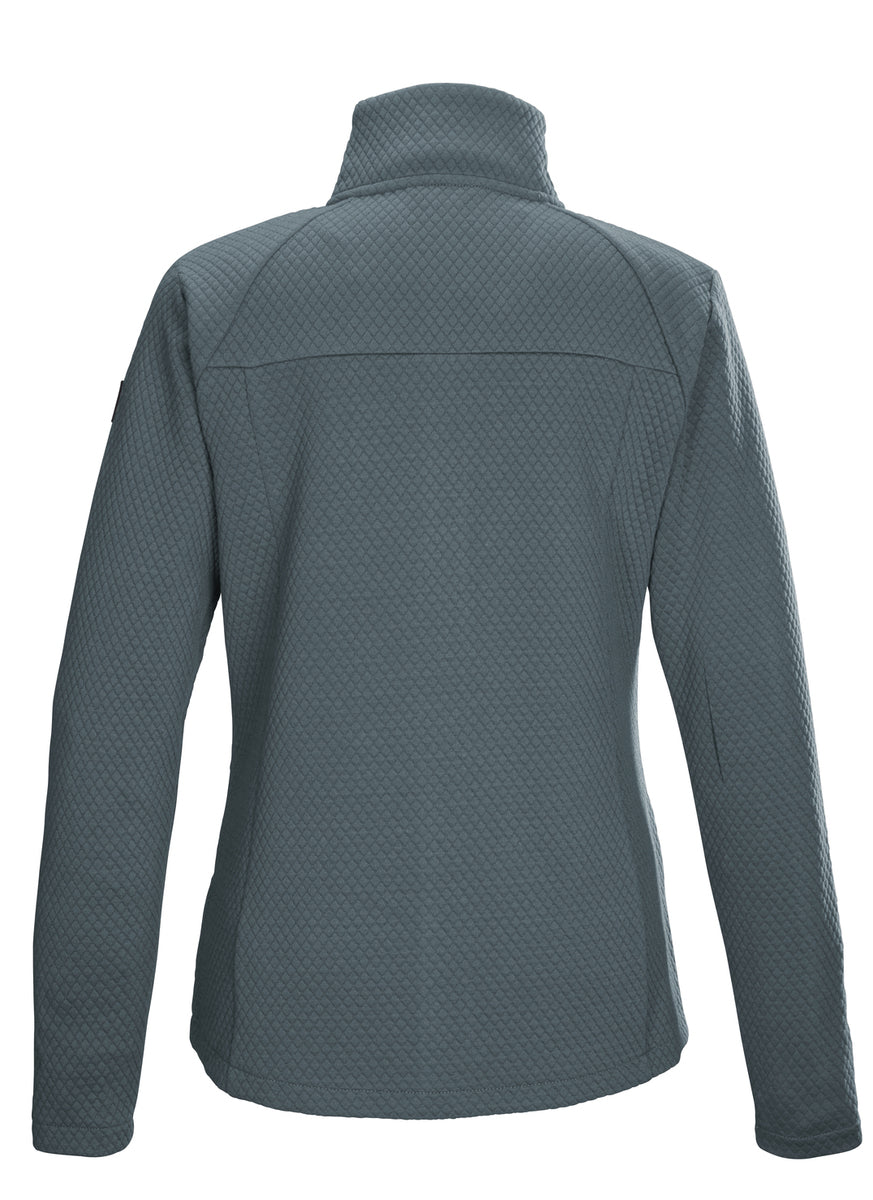 Killtec KOW 2 fleece vest dames blauw/grijs
