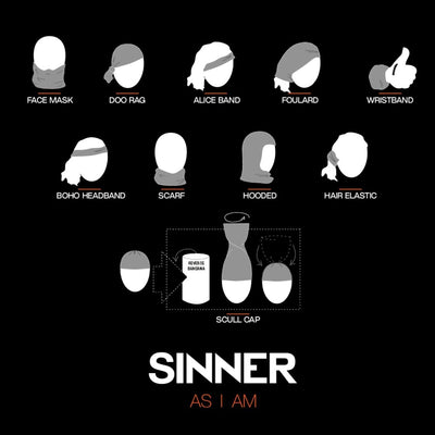 Sinner Gradient Fleece Bandana