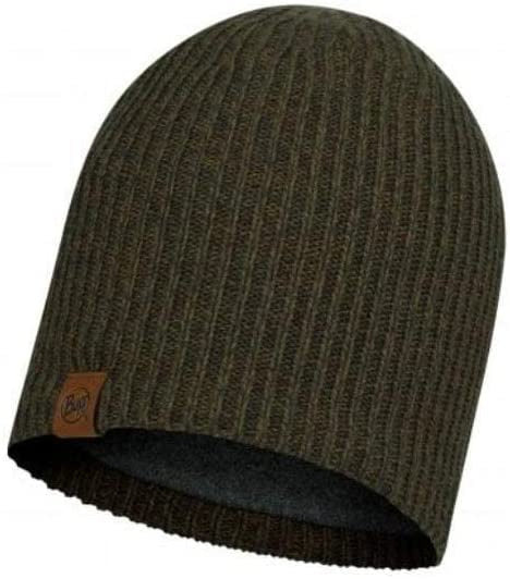 Buff Knitted & Polar Hat Lyne Bark muts