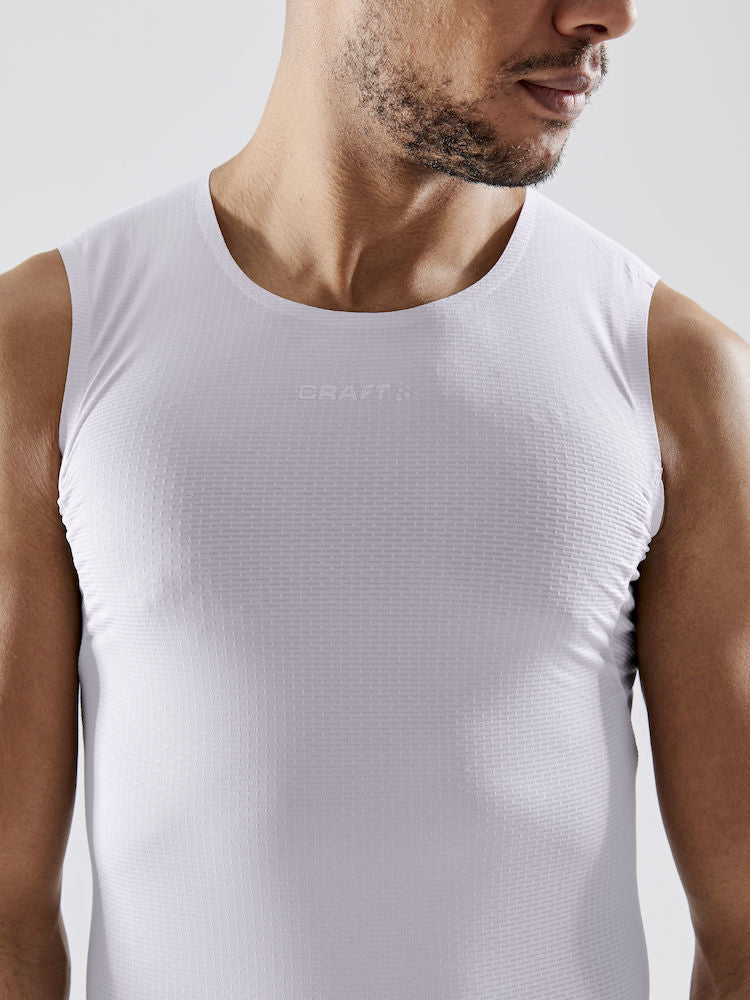 Craft Pro Dry Nanoweight SL ondershirt zonder mouwen wit heren