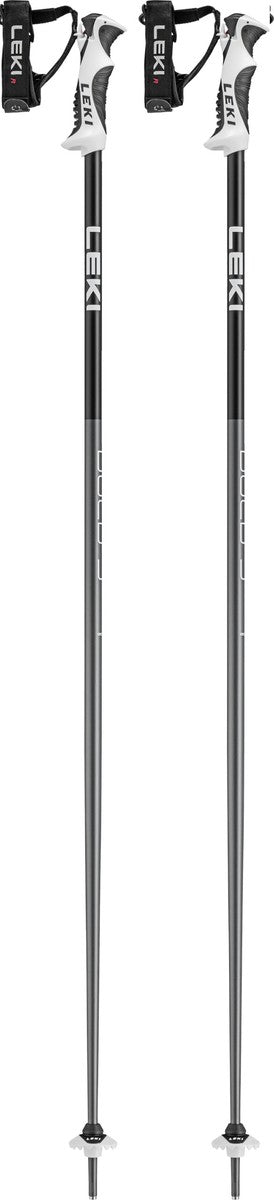 LEKI Bold S skistokken antraciet/zwart/wit
