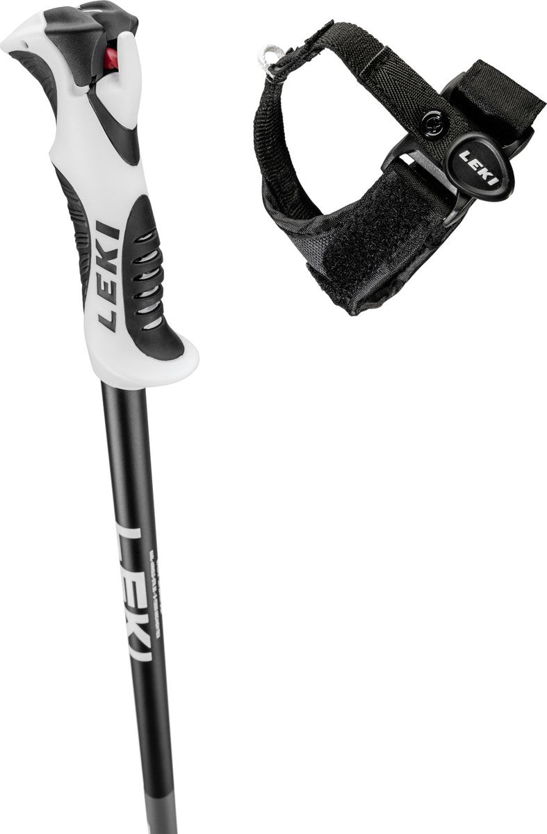 LEKI Bold S skistokken antraciet/zwart/wit