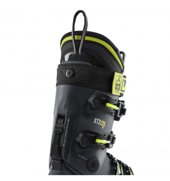 Lange XT3 Free 120 MV GW freeride skischoenen grijs/geel heren