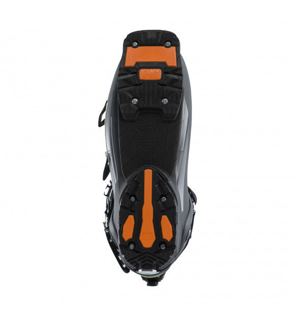 Lange XT3 Free 120 MV GW freeride skischoenen grijs/geel heren