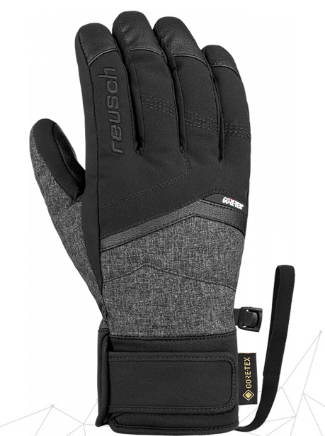 Reusch Blaster GTX skihandschoenen zwart/wit