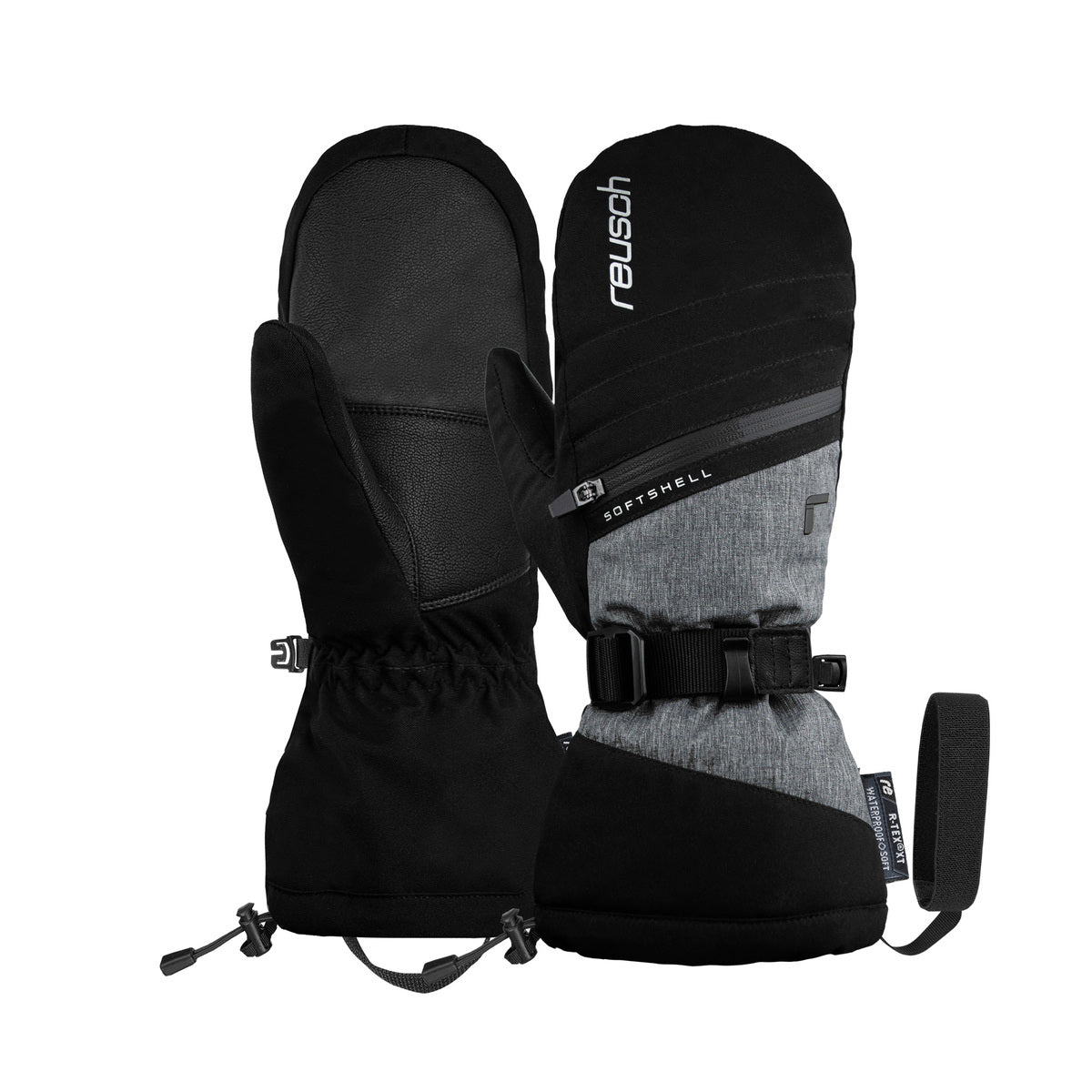 Reusch Demi R-Tex XT Mitten skiwanten zwart/grijs