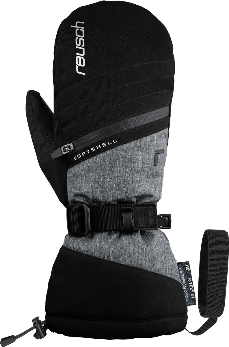 Reusch Demi R-Tex XT Mitten skiwanten zwart/grijs