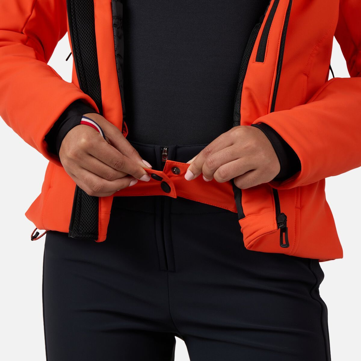 Rossignol Cieloalto softshell ski jas oranje dames