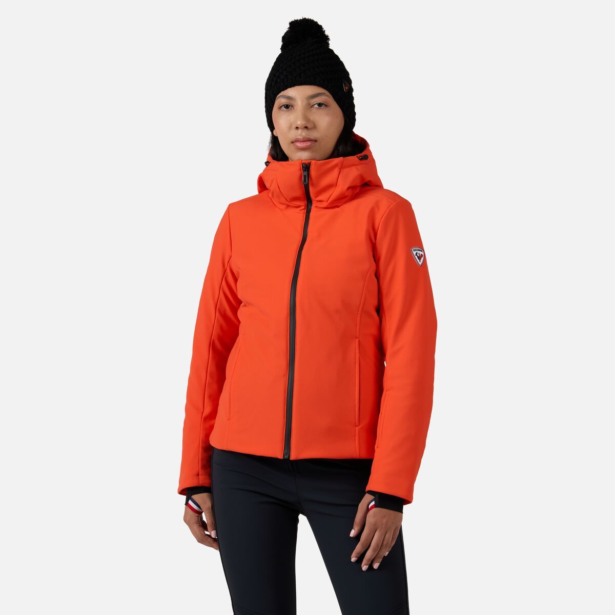 Rossignol Cieloalto softshell ski jas oranje dames