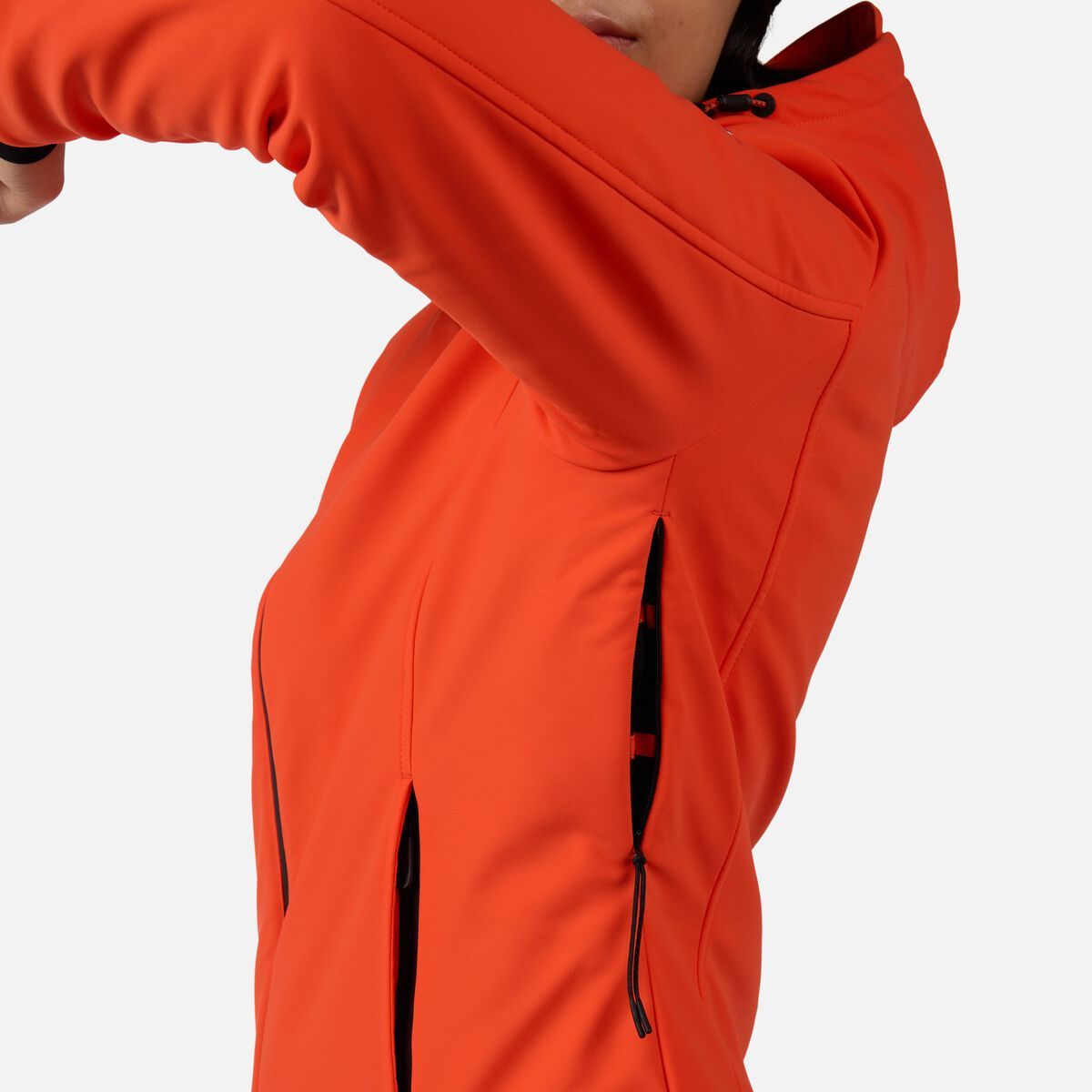 Rossignol Cieloalto softshell ski jas oranje dames