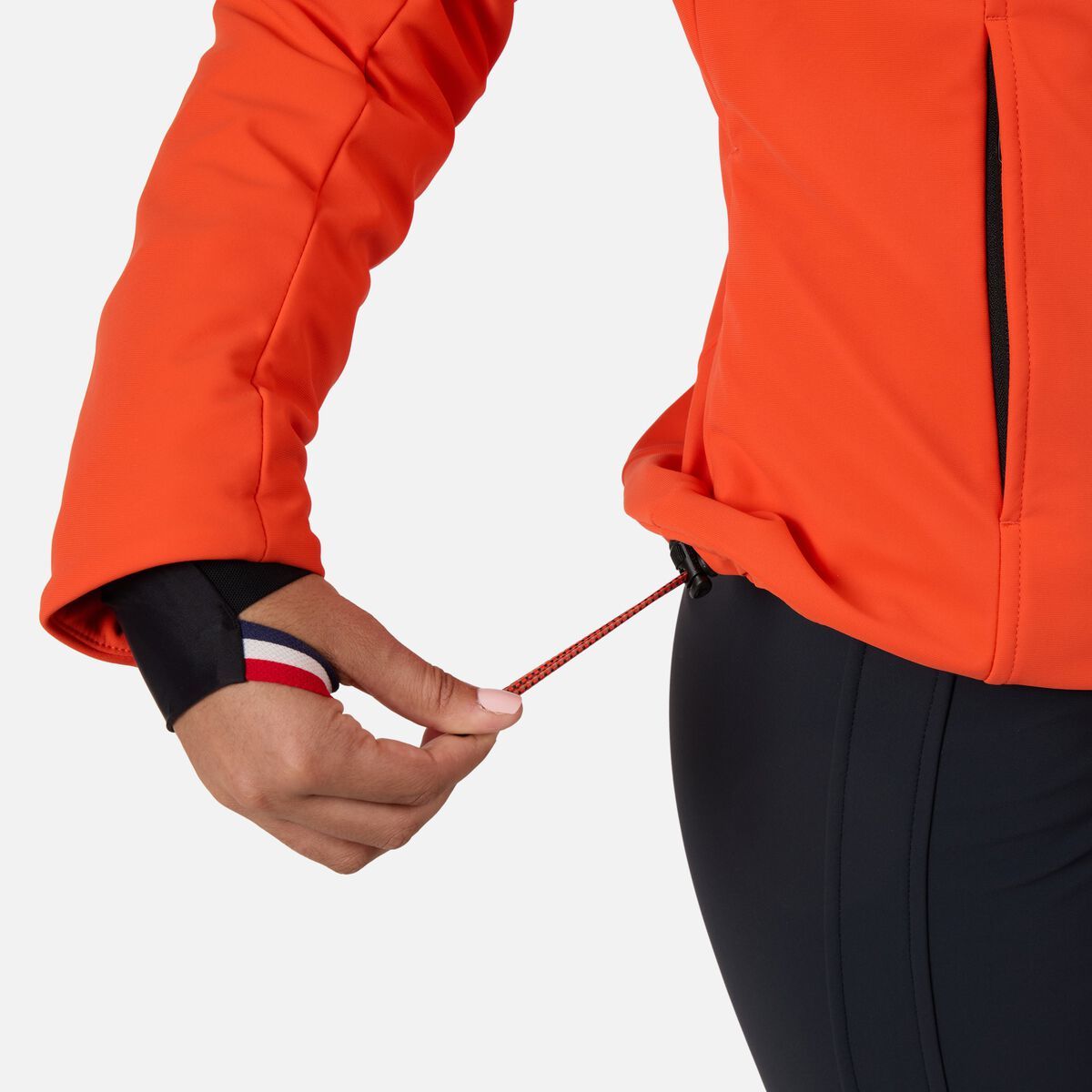 Rossignol Cieloalto softshell ski jas oranje dames