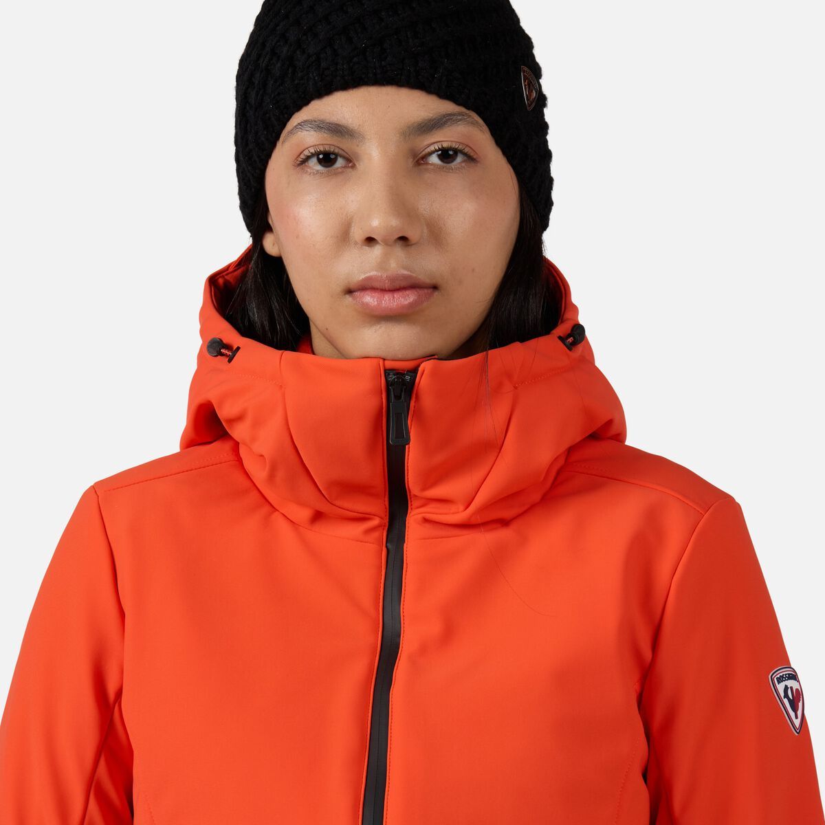 Rossignol Cieloalto softshell ski jas oranje dames