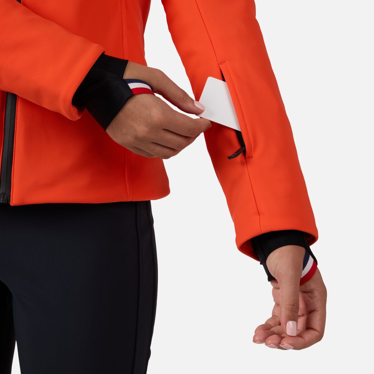 Rossignol Cieloalto softshell ski jas oranje dames