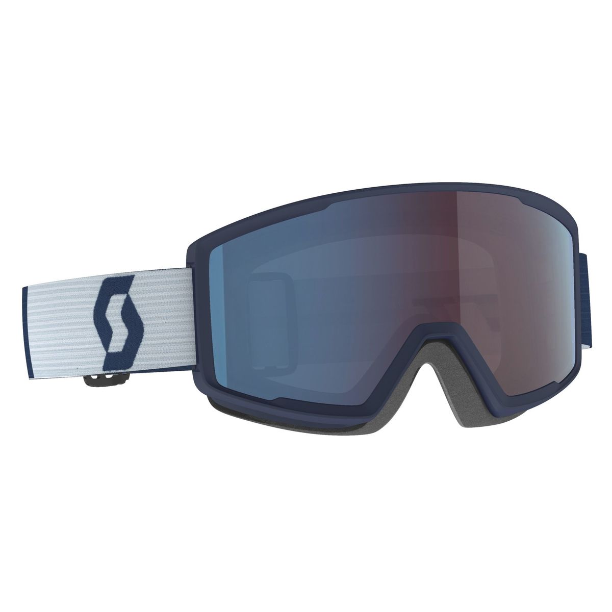 Scott Factor Pro skibril blauw/grijs