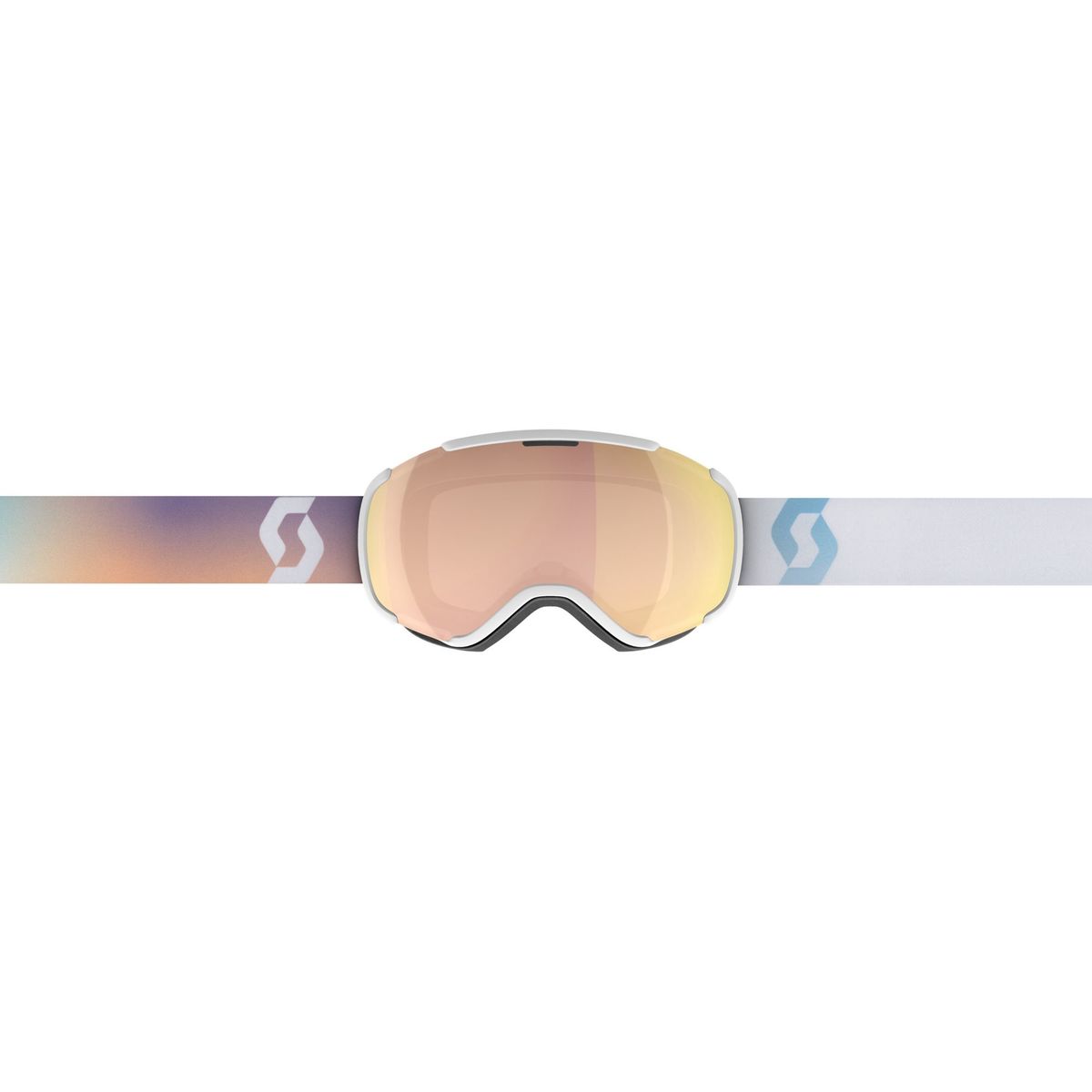 Scott Faze II skibril wit/roze
