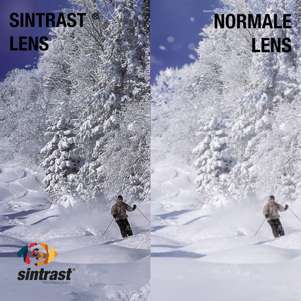 Sinner BOREAS skibril mat zwart/blauw + extra oranje S1 lens