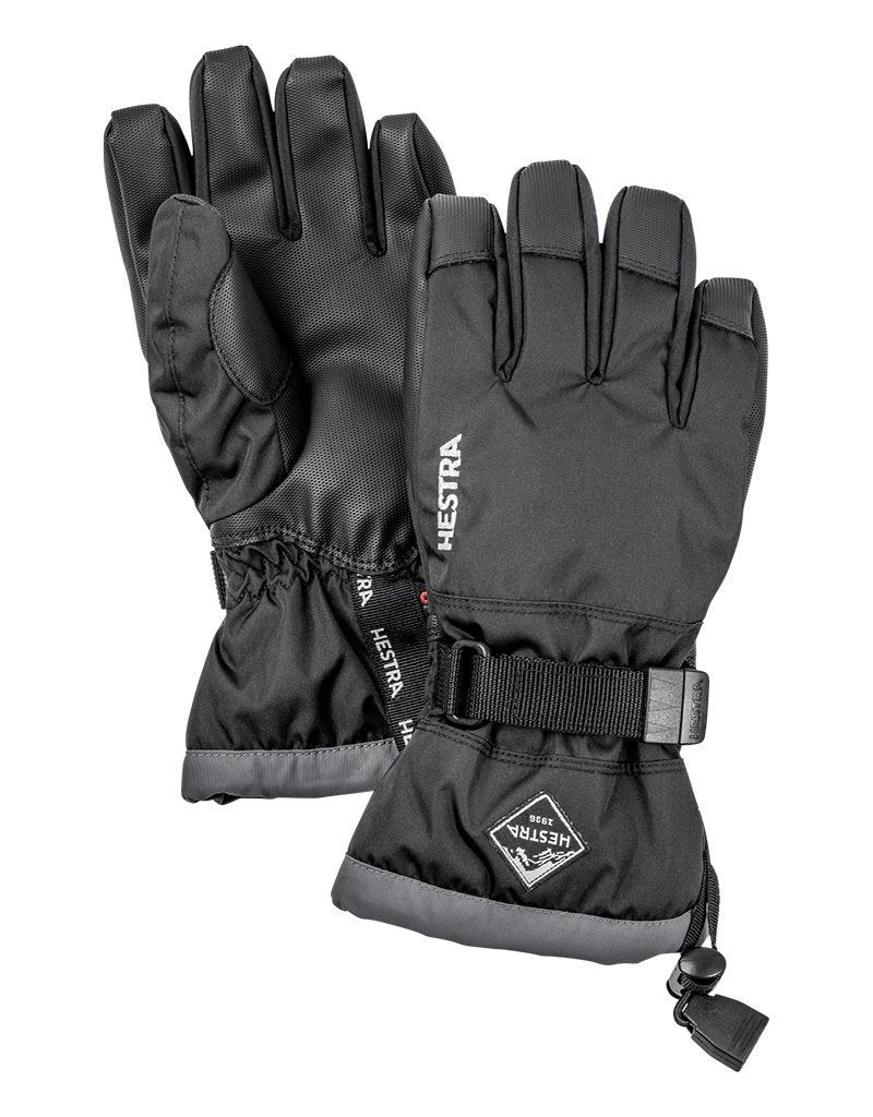 Hestra Gauntlet CZone kinder handschoenen zwart