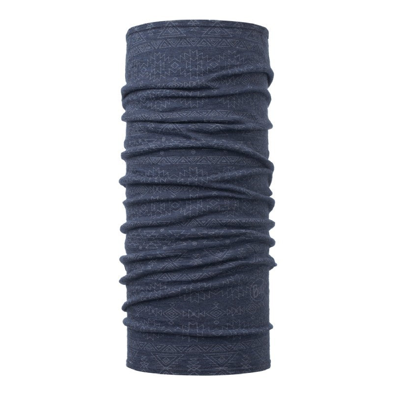 Buff Lightweight Merino Wool Edgy Denim nekwarmer