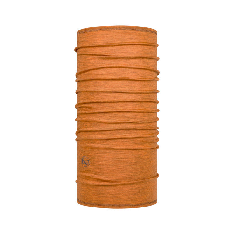 Buff Lightweight Merino Wool Solid Mustard nekwarmer