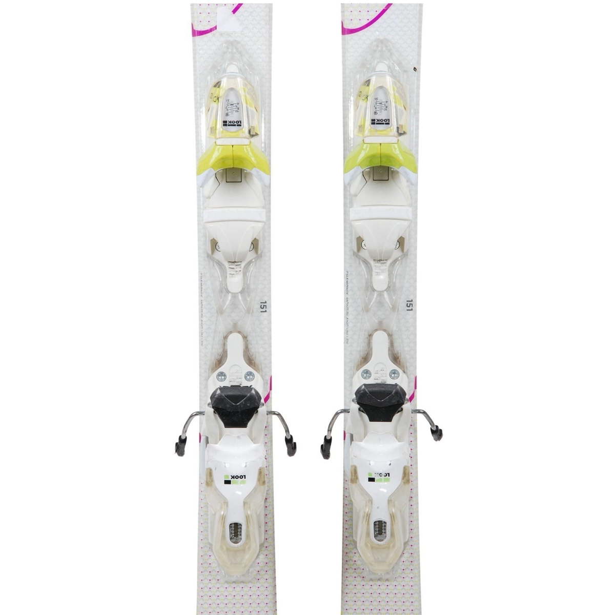 Dynastar Intense 6 piste ski's wit/roze dames
