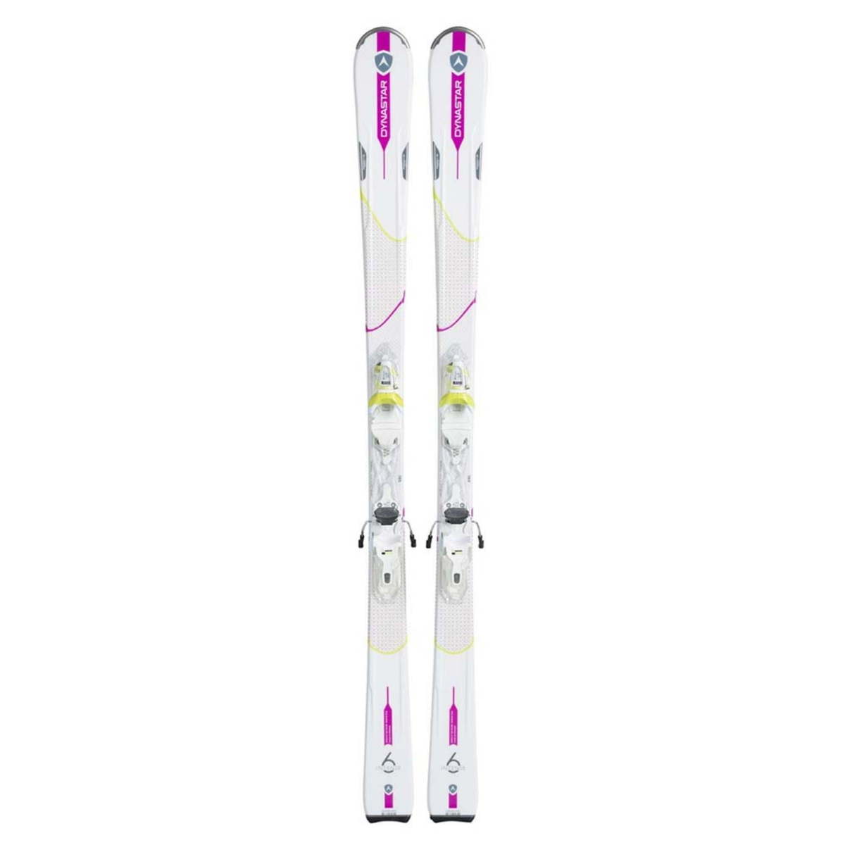Dynastar Intense 6 piste ski's wit/roze dames