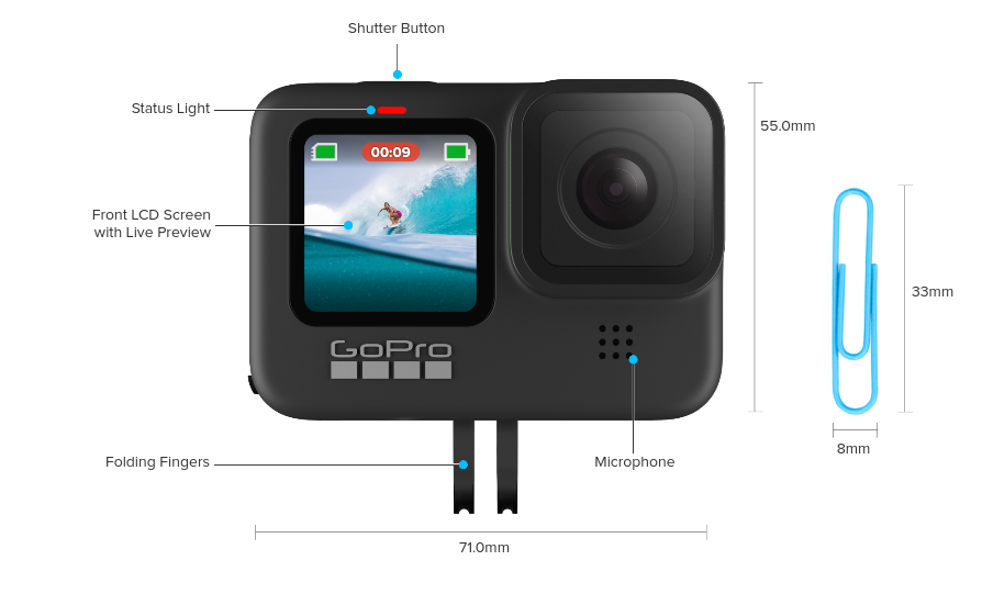 GoPro Hero 9 actie camera