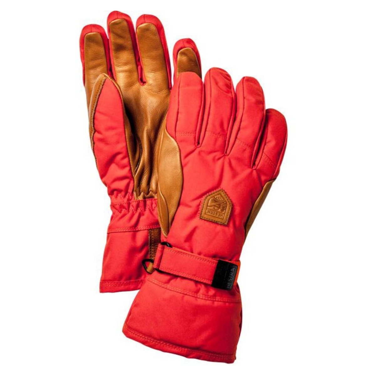 Hestra Alpine Classic skihandschoenen rood