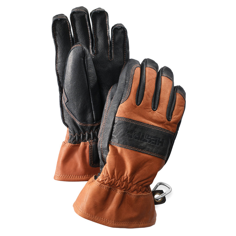 Hestra Falt Glove skihandschoenen bruin/zwart