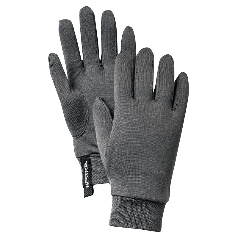 Hestra Merino Wool liner onderhandschoen grijs