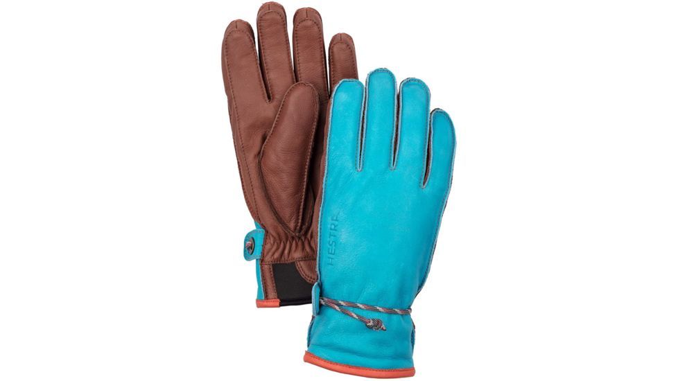 Hestra Wakayama skihandschoenen blauw/bruin