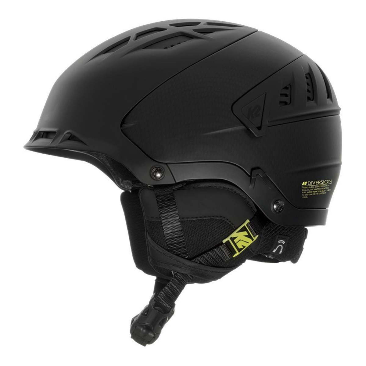 K2 Diversion skihelm zwart