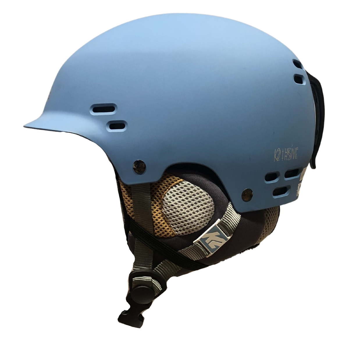 K2 Thrive skihelm blauw
