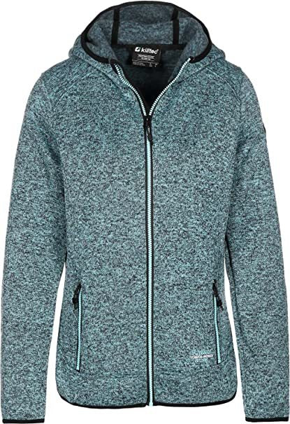Killtec Nasira skipully met capuchon dames groen