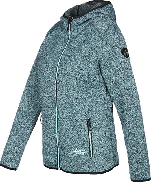 Killtec Nasira skipully met capuchon dames groen