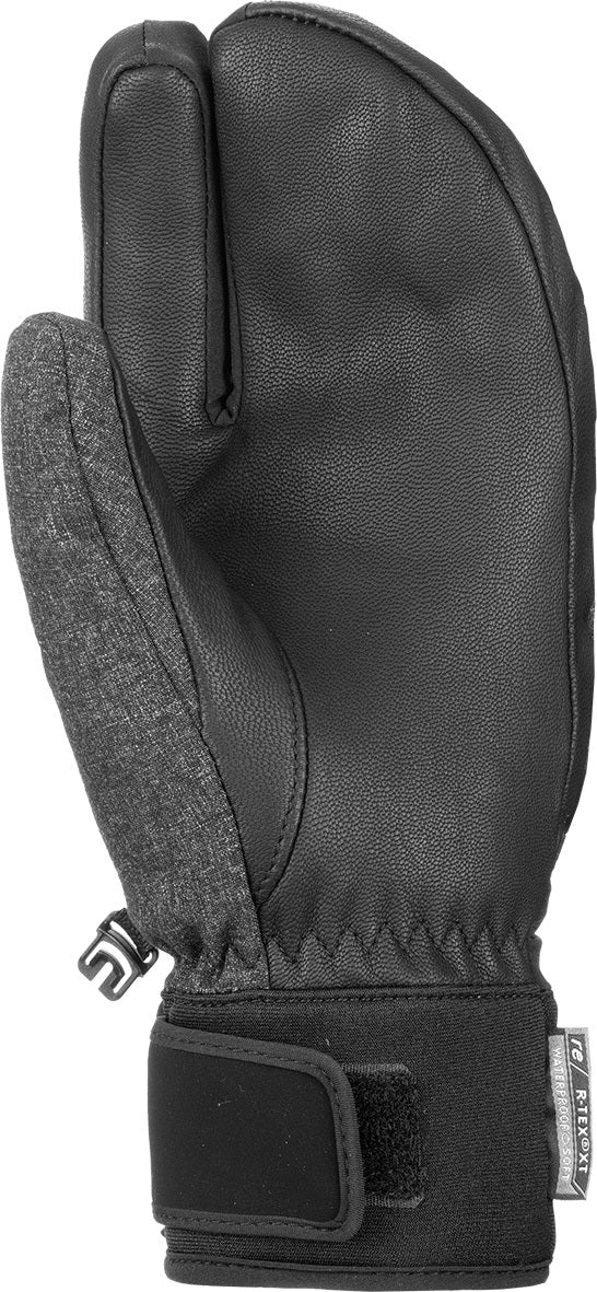 Reusch Febe R-TEX XT Lobster skihandschoenen zwart/grijs