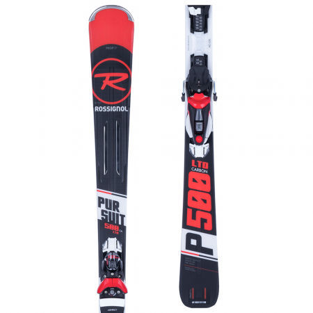 Rossignol Pursuit 500 LTD ski's zwart/rood