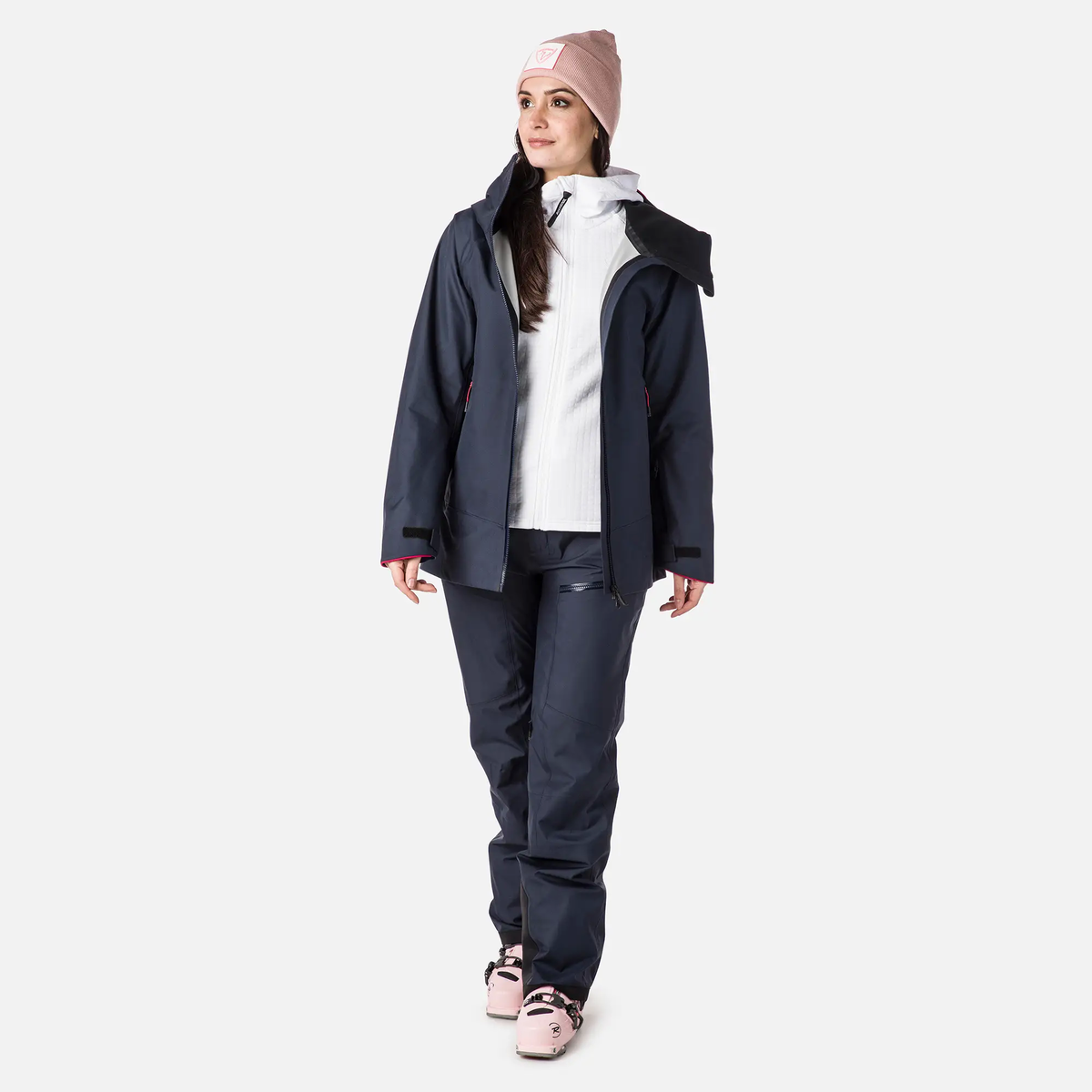 Rossignol SKPR 3L ski jas blauw dames
