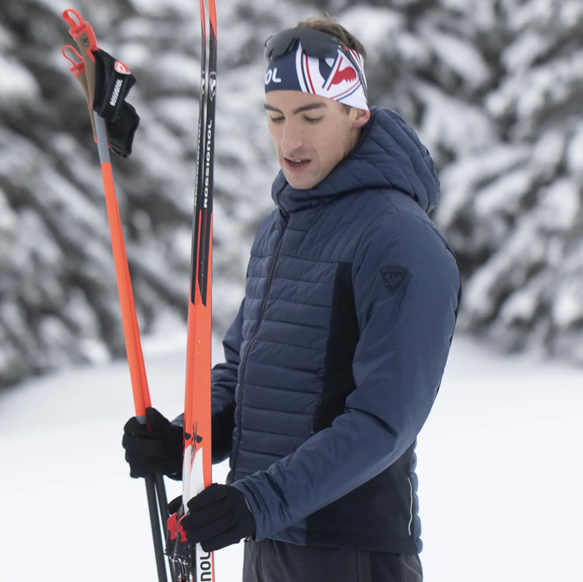 Rossignol SKPR Hybrid Light ski jas blauw heren