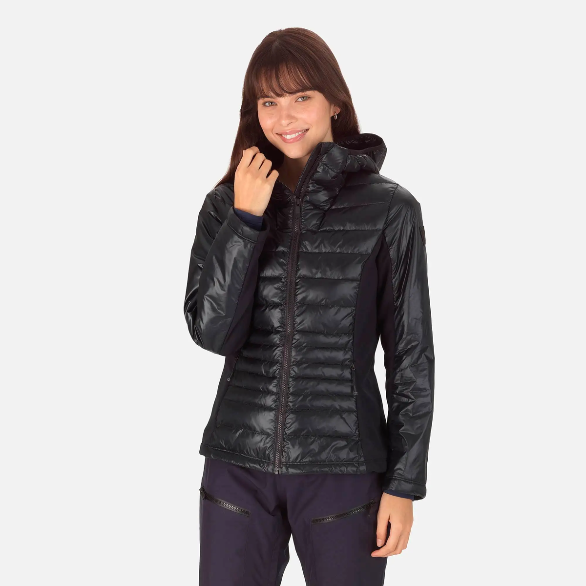 Rossignol SKPR Hybrid Light ski jas zwart dames