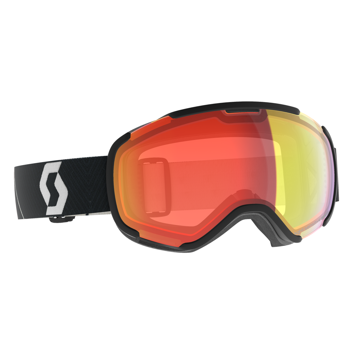 Scott Faze II LS skibril zwart