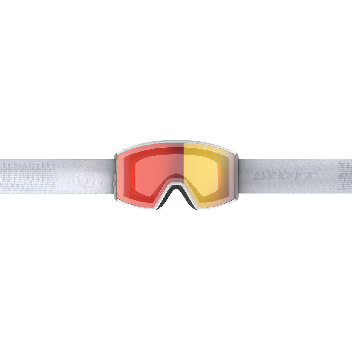 Scott React LS skibril wit