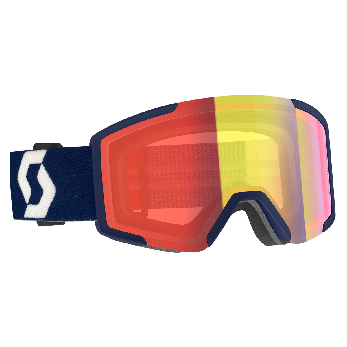 Scott Shield Light Sensitive skibril blauw