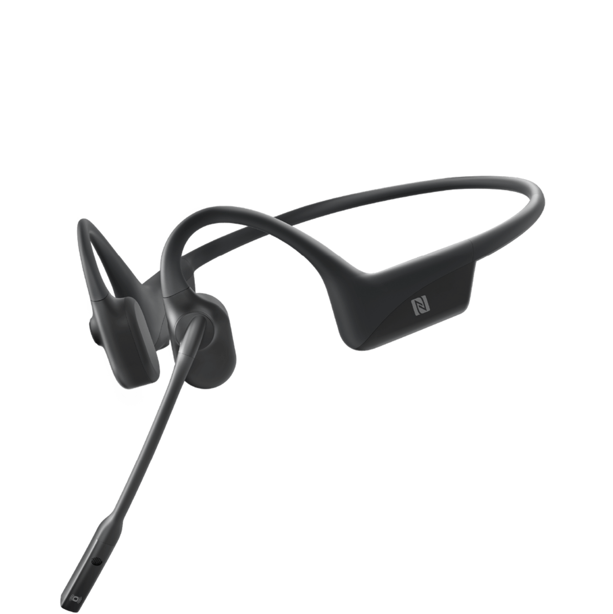 Shokz OpenComm bone conduction bluetooth headset zwart